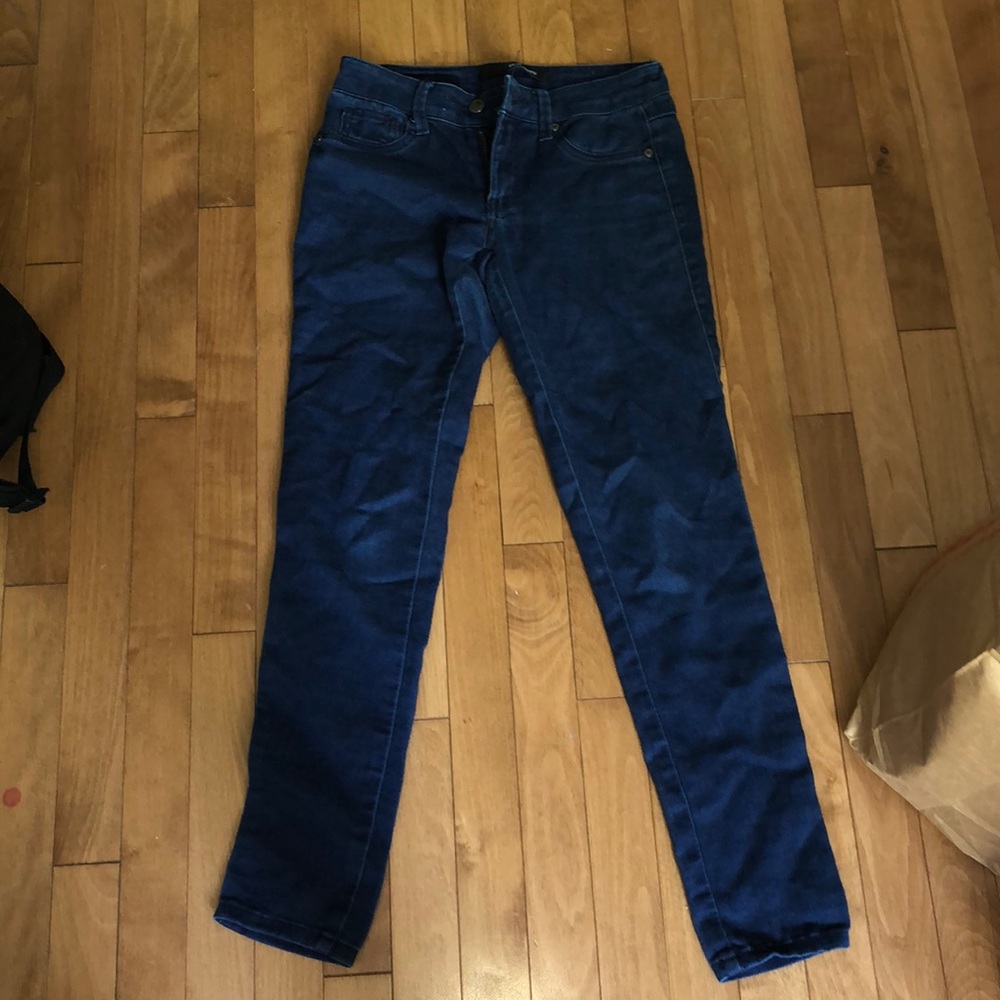 navy blue jeggings